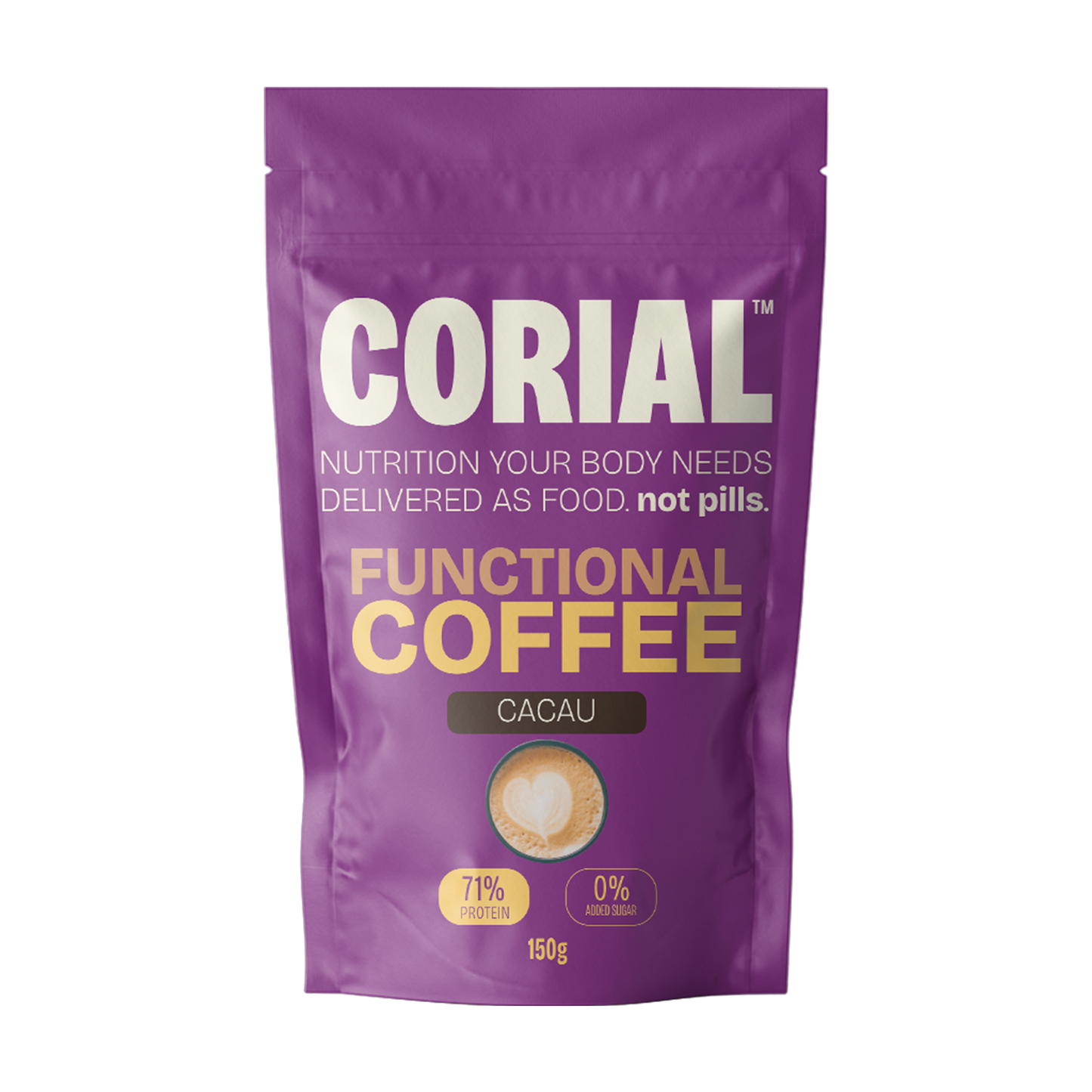Collagen Coffee Cacau CORIAL — colagénio hidrolisado com café e cacau