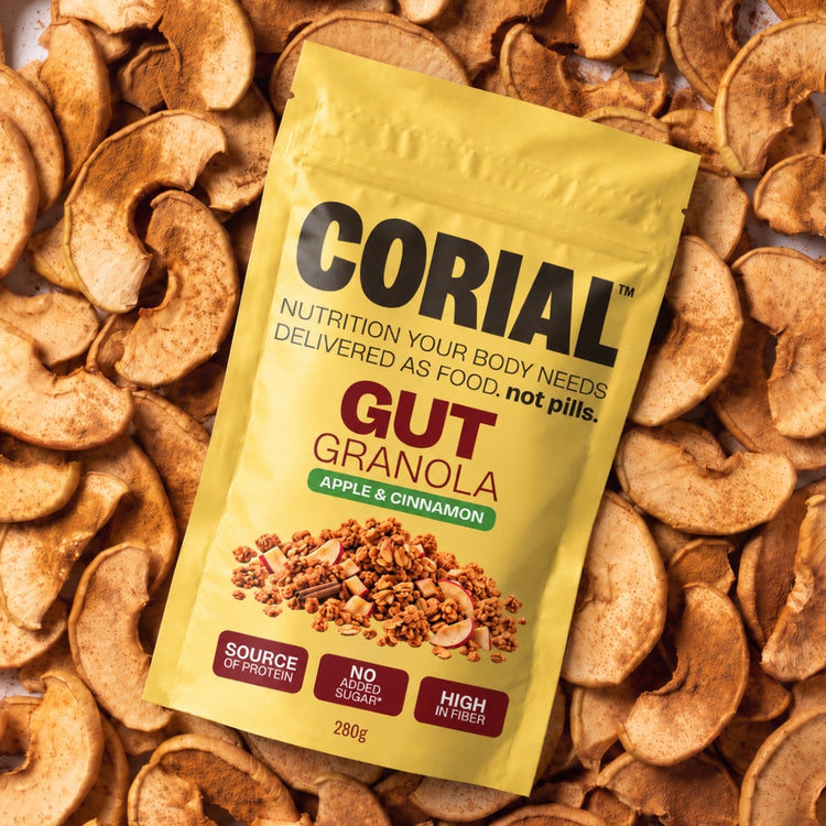 Embalagem de Gut Granola Maçã e Canela CORIAL