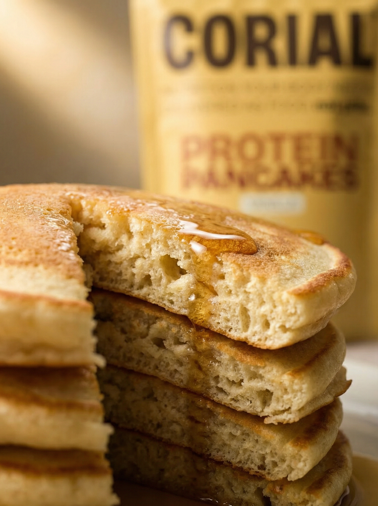 
                    
                      Panquecas Proteicas CORIAL — preparado sem açúcar adicionado 300g
                    
                  