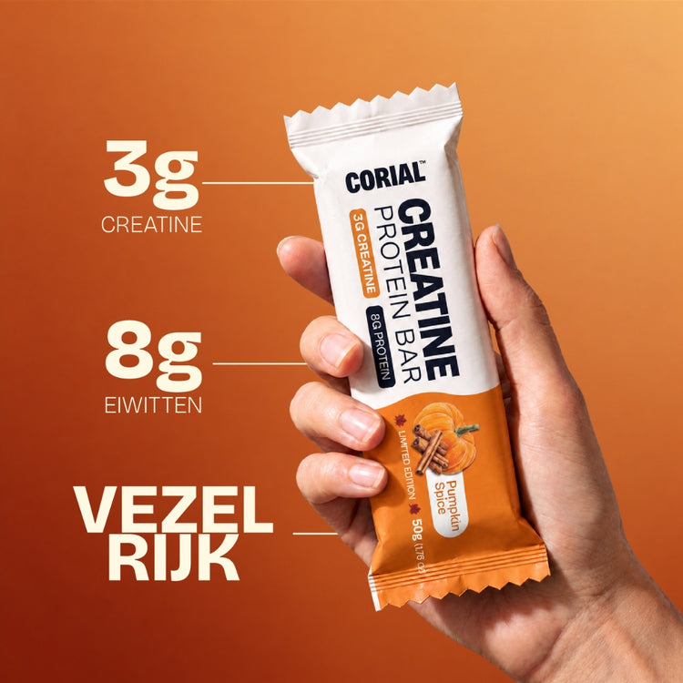 CORIAL Creatinereep Pumpkin Spice — belangrijkste voordelen