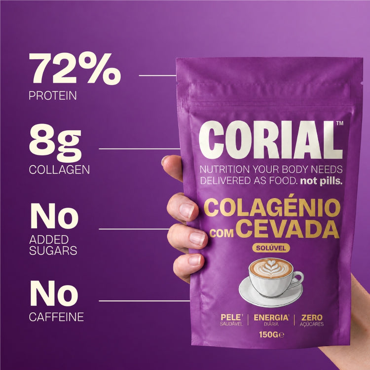 CORIAL Collagen Barley Drink — key benefits
