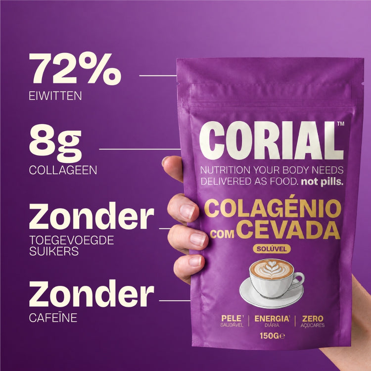 CORIAL Gerstdrank met Collageen — belangrijkste voordelen