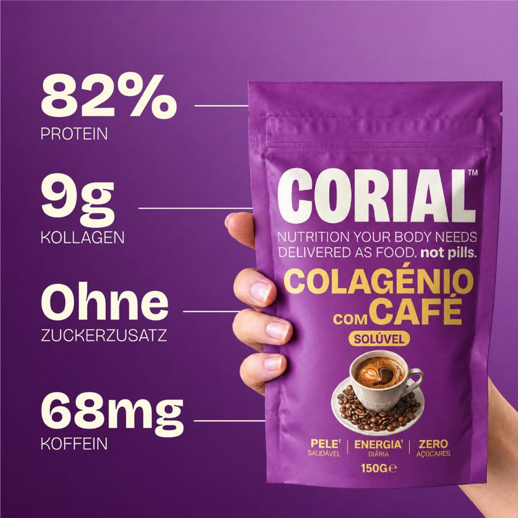 CORIAL Kollagen-Kaffee Original — die wichtigsten Vorteile