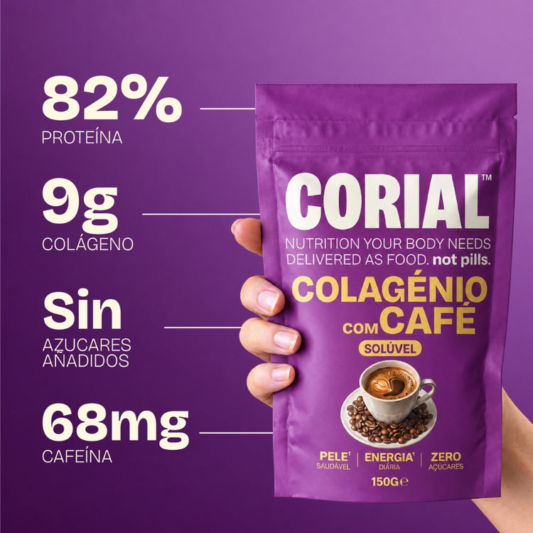 Café con Colágeno Original CORIAL — principales beneficios