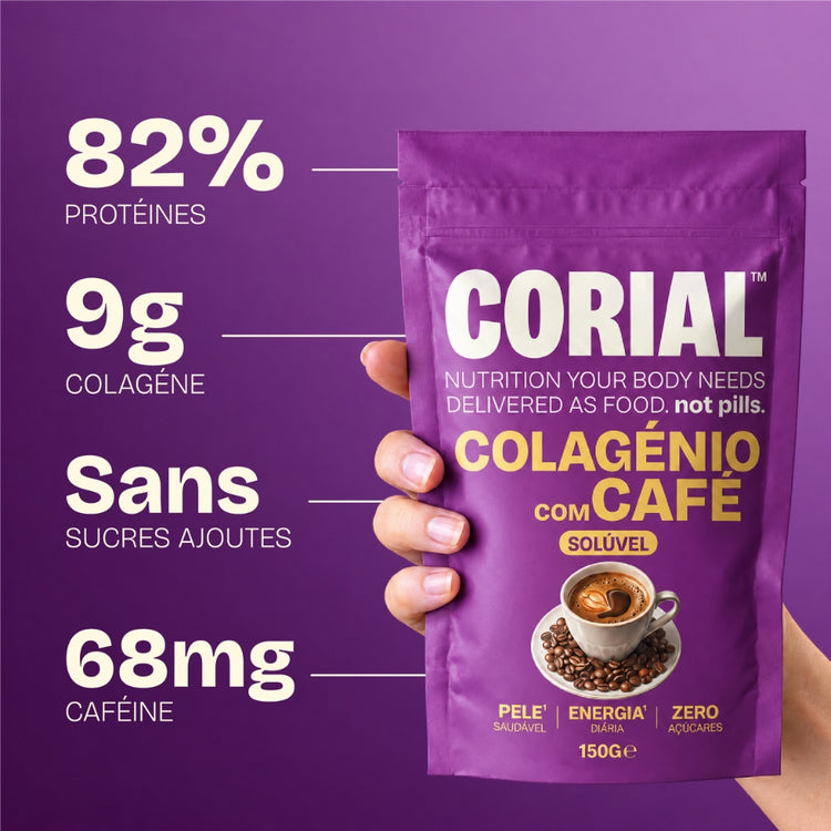 Café au Collagène Original CORIAL — principaux bienfaits