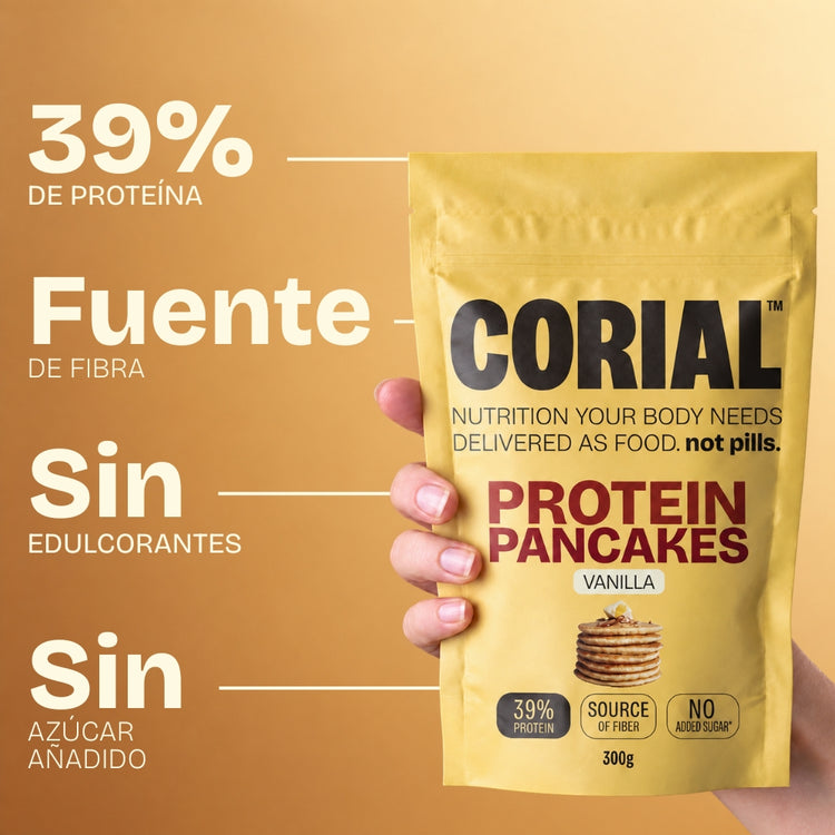 Tortitas Proteicas Vainilla CORIAL — principales beneficios
