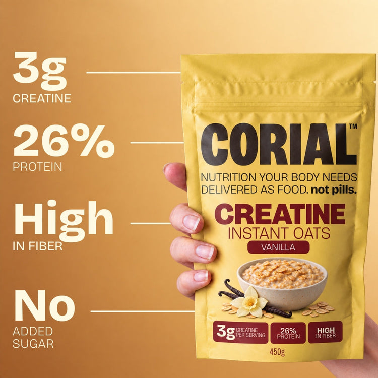 CORIAL Protein Oats Vanilla — key benefits